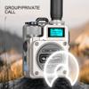 2-Pack globalptt G6 walkie Talkie mini 4G POC Two Way Radio Long Range Professional for Adults Work Communication Unlimited Distance More Than 5000 Miles with yearly sim (2blackwithyearlySIM) view 3
