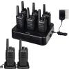 Retevis RT68 Rechargeable Two Way Radios 6 Pack with Six-Way Multi Gang Charger, Bundle with 2 Pack Heavy Duty Walkie Talkie for Adults view 1