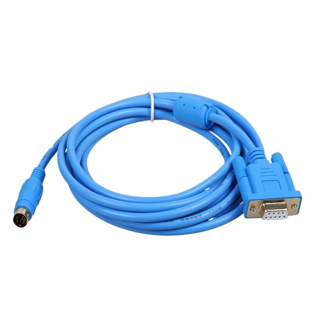 Bubupig TK6070-DVP Cable for TK6070 Touch Panel HMI Human Machine Interface DVP PLC Communication TK6070 to DVP TK6070-XC, 3m, Gold Plated Version