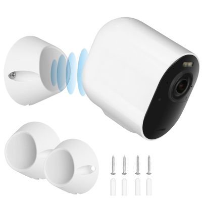 UYODM 2 Pack Magnetic Wall Mounts Design for Arlo Pro 5S 2K, Pro 4, Pro 3, Ultra 2, and Ultra Cameras, Upgrade Accessories for Arlo Easy to Install and Remove, 360 Adjustable to Get the Perfect Angle