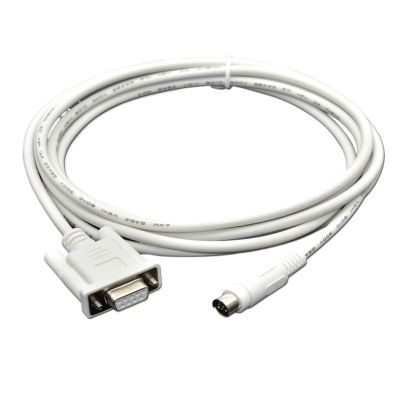 Bubupig Applicable to Weilun TK6070 Touch Screen with Xinjie PLC Communication line TK6070-DVP TK6070-XC (Size : Milky, Color : 2m)