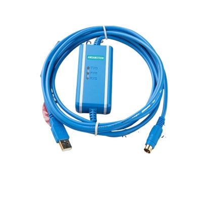 Bubupig Suitable for PLC Programming Cable DVP Communication Cable Download Cable Data Cable ES EC etc. USBACAB230+ (Size : Optical Isolation)