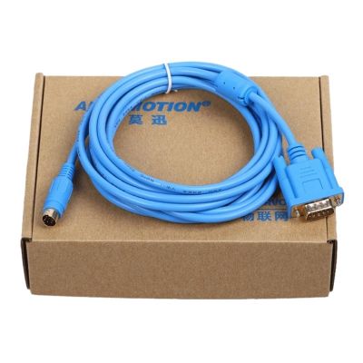 Bubupig Applicable to Weilun MT6000 Touch Screen and FX Series PLC Communication line MT6000-FX/MT8000-FX (Size : Blue, Color : 3M)