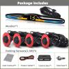 Car Parktronic Parking Built-in Plane Sensors Rear Reversing Backup System with 4 Sensors LED Light Distance Display Warning Buzzer Distance Detection view 2