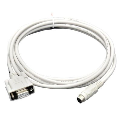Bubupig TP-XC TH-XC TG-XC MD204-XC for HMI Touch Pannel Connect PLC Communication Cable XVP Cable (Color : White Color, Size : 3m)