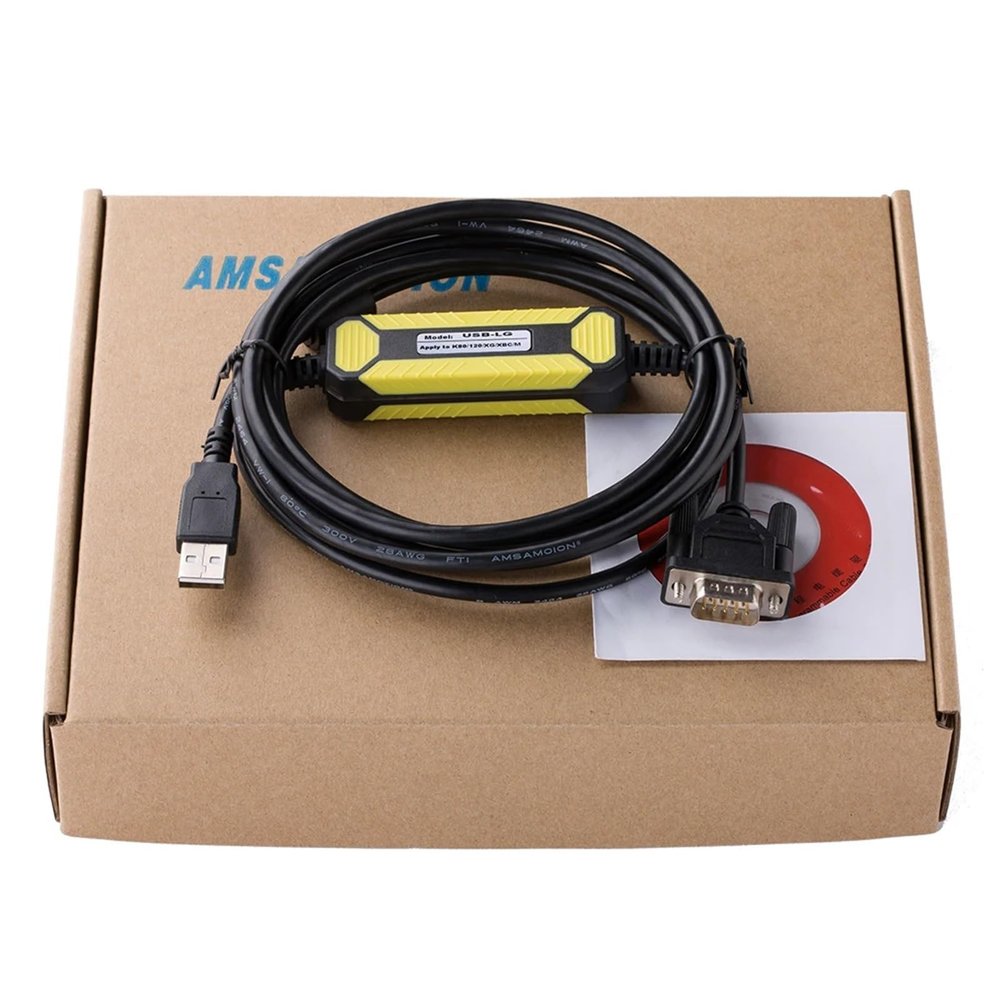 Bubupig USB-LG PLC Programming Cable Suitable for LS XBC XBM K7M Series Download Line USB-LG-XGB (Color : Economic Version, Size : 2.5-3M)