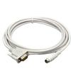 Bubupig Applicable to Weilun MT6000 Touch Screen and FX Series PLC Communication line MT6000-FX/MT8000-FX (Size : White, Color : 10m) view 1