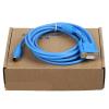Bubupig Applicable to Weilun TK6070 Touch Screen with Xinjie PLC Communication line TK6070-DVP TK6070-XC (Size : Blue, Color : 2m) view 1