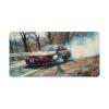 FoRes JDM Large Gaming Mouse Pads Japanese Drift Car S13 Smoke JDM Desk Mat Non-Slip Rubber Base Laptop Computer Accessories Supplies Writing Pad for Office Home 30x60cm, Style view 1
