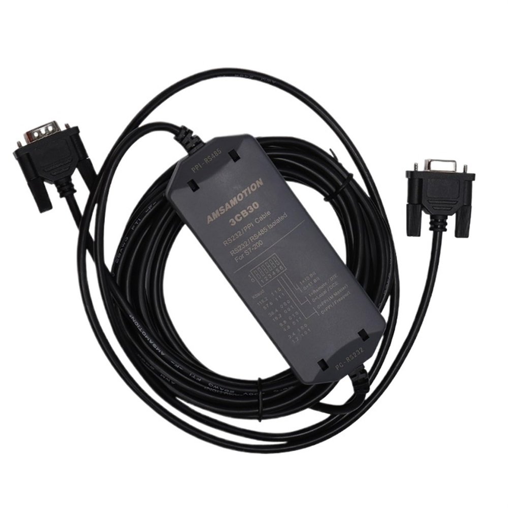 Bubupig Suitable for S7-200plc Programming Cable PC-PPI+ RS232 Serial Port Data Download Cable 3CB30+ (Size : 3CB30+)