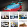 Yoidesu Bluetooth Reversing Camera Kit, 360 10.1 Inch 1080P Car Rear View Camera, View Vision Backup Camera with 4 Rear Cameras view 4