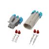 1 Set 2 Pin Way Waterprof Electric Jet Valve Plug Automative Male Female Connector 12162343 12052644 DJ7024B-1.5-21 (Color : Male female set) view 1