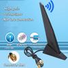SAMXI SMA WiFi 2T2R Dual Band Wi-Fi Moving Antenna 2.4G/5G Wi-Fi 6e for ASUS Rog Strix Z270 Z370 X370 Z390 Z490 X570 Z170 X299 /Gaming B550-PLUS B650-PLUS B760-PLUS PC Desktop Computer view 2