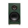 triangle - AIO Twin - Wi-Fi & Bluetooth Active Bookshelf Speakers with 2x50W Amplifier - HD Audio - Phono/Turntable + Optical TV Inputs - 165 x 304 x 235 mm - Green (Pair) view 4