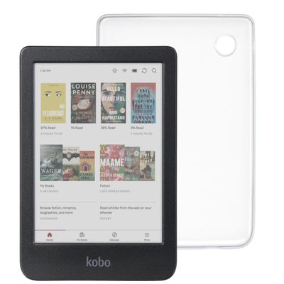 Kobo Clara Colour eReader with Case Bundle (Clear Case, Case Bundle)