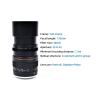 135mm F2.8 Large Aperture Manual Telephoto Lens,Full Frame Multi Coated Optical Glass DSLR Fixed Camera Lens for D5 D4s D4 D3x Df D810 D800 D610 D7200 view 4