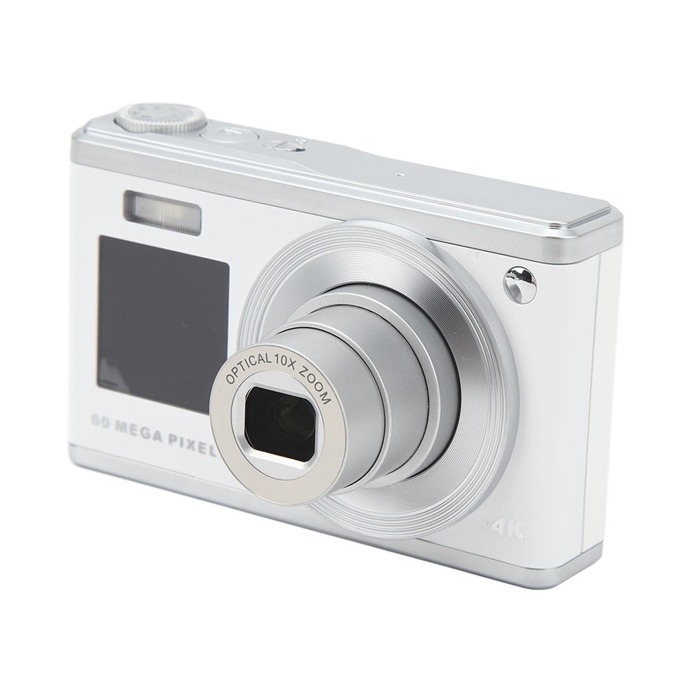 Wisoqu Digital Camera, 2.88in HD Screen, 10X Optical Zoom Auto Focus Anti Shake Vlogging Camera, Ultra Clear Macro, Built in Fill Light, 750mAh (-2214230079012)