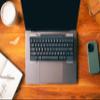 Aluminum Keyboard Bridge for Mechanical Keyboards & Laptops, Home Office - Travel - Gaming - Use Your Favorite Board Anywhere : Made for Apple MacBook Pro/MacBook Air - Keyboard Riser - Lunar Silver view 3