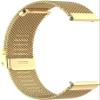 18 mm Bracelets Compatible with Garmin Forerunner 265S Bracelet Stainless Steel Mesh Watch Strap Metal Replacement Strap for Garmin Forerunner 265S view 2