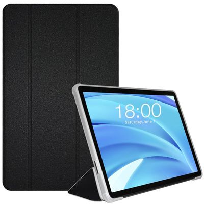 AKNICI Case for TECLAST T50HD Tablet 11 Inch, Ultra Slim PU Leather Protective Cover Case with Auto Wake/Sleep Folding Trifold Stand Soft TPU Back Shell for TECLAST T50HD Tablet 11 Inch, Black