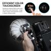 GODOX Lux Master Retro Camera Flash, 2.4G HSS TTL Vintage Flash, Touchscreen Control, S1/S2 Optical Control, Built-in Battery, Type-C Charging, Compatible for Canon Nikon Sony Olympus Fuji Camera view 2