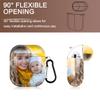 Custom Photo Case for Airpods Pro3/Pro 2/ Pro(1)/ 4th/ 3rd/ 2nd/ 1st Generation with Carabiner Keychain, Personalized Full-Wrap Glossy Print Picture Logo Text Name On Protective Cover view 4