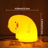 Attivolife Duck Night Light, Silica Gel Nursery Bedside Lamp with Dimmable Rechargeable Timer, Great Decor Piece for Bedrooms, Study, Creative Gift Idea Appeals to Mother Kids Friends Family view 2