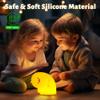 Attivolife Duck Night Light, Silica Gel Nursery Bedside Lamp with Dimmable Rechargeable Timer, Great Decor Piece for Bedrooms, Study, Creative Gift Idea Appeals to Mother Kids Friends Family view 4