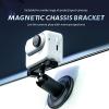 DirectNine Basics Magnetic Base Camera Stand Mount Stabilizer for DJI Osmo Pocket 3/2,Universial Action Camera Expansion Adapter Magnetic Stand with 1/4"" Thread, Black view 2