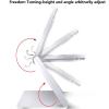 Adjustable Laptop Stand, Portable Laptop Riser with Radiator, Efficient Heat Dissipation and Adjustable Stand Height, Compatible with 11 To 17.3 Inches PC Computer, for Collaborative Work, Office view 2