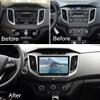 4+64G Android 13 Car Stereo for Hyundai Creta ix25 2015-2019 with Android Auto,10.1 Inch Touch Screen Car Radio with Mirror Link Bluetooth FM/RDS Radio WiFi GPS SWC Dual USB+AHD Backup Camera view 2