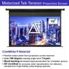 Akia Screens 105 inch Motorized Projector Screen 16:9 Programmable Vertical Drop Position Ceiling Mount or Wall Mount Retractable Projection Screen with 10 inch Universal Bracket view 3