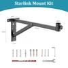 25inch Starlink Mounting Kit for V2,Starlink Wall Mount Compatible V2 Starlink,Made of Thickened and Durable Materials for Starlink Roof Bracket ,Starlink Pole Mount for Starlink Gen2(Mount Kit Large) view 3