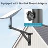 25inch Starlink Mounting Kit for V2,Starlink Wall Mount Compatible V2 Starlink,Made of Thickened and Durable Materials for Starlink Roof Bracket ,Starlink Pole Mount for Starlink Gen2(Mount Kit Large) view 4