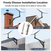 Starlink Long Wall Mount - Thickened Mounting Pole Kit for V2 Starlink Internet Satellite view 2