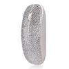 blingbybri Bling Wireless Mouse Sparkly, Silver Rhinestone Glitter Computer Mouse Wireless with USB Receiver for Girls, Bedazzled Cute Mice for Laptop, PC, Notebook, MacBook Gift - Silver White view 3