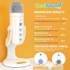 ZealSound Gaming USB Microphone k66w-us and d65p Furry Cover view 4