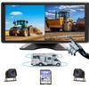 10.1" 1080P AHD Wired Reverse Rear View Backup Camera System,IP69K Waterproof Night Vision, Vibration-Proof 10G for Tractor/Truck/Excavator/Caravan/Skid Steer/Heavy Equipment RV102 view 1