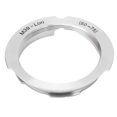 Camera Lens Adapter, M39 Lens - LM Camera Adapter, Aluminum Alloy Manual Focus LM to M39 Mount Adapter for M39 LSM Lens 50mm 75mm, #311