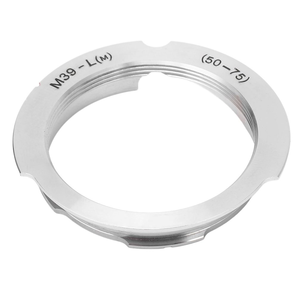 Camera Lens Adapter, M39 Lens - LM Camera Adapter, Aluminum Alloy Manual Focus LM to M39 Mount Adapter for M39 LSM Lens 50mm 75mm, #311