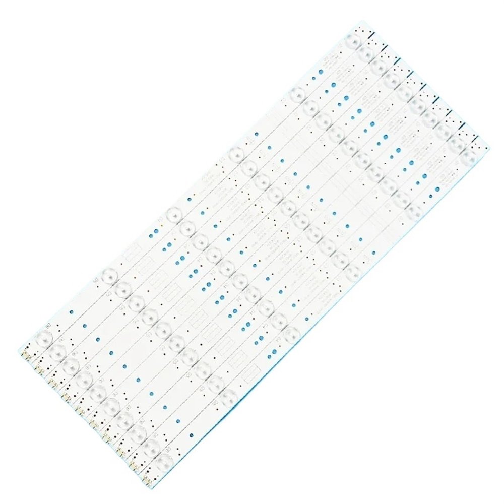 UFDIPLMY 10PCS=1SET 6LED 3V 2W Compatible with 49inch LCDTV 49D9 49E6000 49E6080 49E6090 49m6 49E390e 49E5ers 49E368w 5800-W49001-2P00/1P00/0P00/DP00