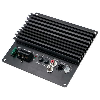 Grimmstr Car Audio 12V Single-Channel Bass Amplifier High-Power Car Audio Amplifier Board, Black, 500445614