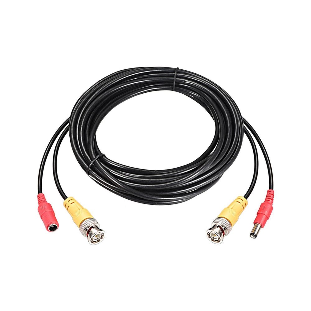 DirectNine Basics 5M 16ft CCTV Camera BNC DC Male to Female Power Video Extension Cable