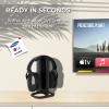 Daysnew Wireless Headphones for TV Watching with Charging Dock & RF Transmitter, Senior-Friendly Over Ear TV Headset, Compatible with Most Televisions view 4