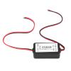12V DC Car Rearview Camera Power Filter Rectifier Stabilized Supply for Germany Car Series Black view 3