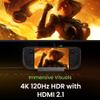 BenQ GR10 HDMI 2.1 Steam Deck Dock | USB4 Gaming Docking Station/Hub for TV | ROG Ally/Legion GO/ TB4/ Moonlight 4K120Hz Compatible | PD100W | 2.5GbE-GeForce Now | Flip Stand | beCreatus view 2