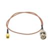 1PCS RF Cable RP-SMA Male to BNC Male Plug RG316 Pigtail 50 Ohm Extension Coax Cable CCTV Camera DVR System RF Coaxial Jumper (Color : BNC M to SMA M, Size : 3M) view 2