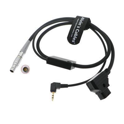 Alvins Cables Run Stop Cable for ARRI cforce RF| cmotion cPRO Motor for Canon C500/C300 Camera CAM 7 Pin to LANC+D-tap Cable Compatible with K2.0015757