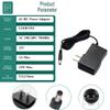 12V 1A DC Power Supply 12W Adapter 100-240V 50-60Hz AC to DC Converter Transformer 5.5x2.5/2.1mm Plug 12 Volt 1 Amp 0.5A Power Adapter for LED Strip Light Speakers CCTV Camera view 2