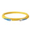 SpeedyFiberTX 4-Pack 95 Meter SC/UPC to FC/UPC 3.0mm Simplex Yellow Riser OFNR Fiber Patch Cable, Corning SMF-28 Singlemode 9/125um OS1/OS2 Compatible Ultra Optical Fiber view 3